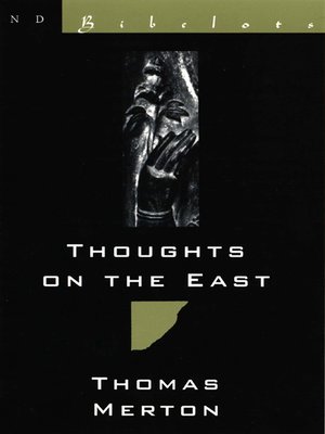 cover image of Thoughts on the East (New Directions Bibelot)